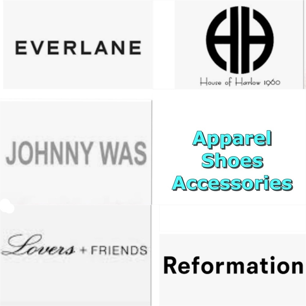 Everlane House of Harlow Johnny Was Lovers + Friends Reformation apparel shoes